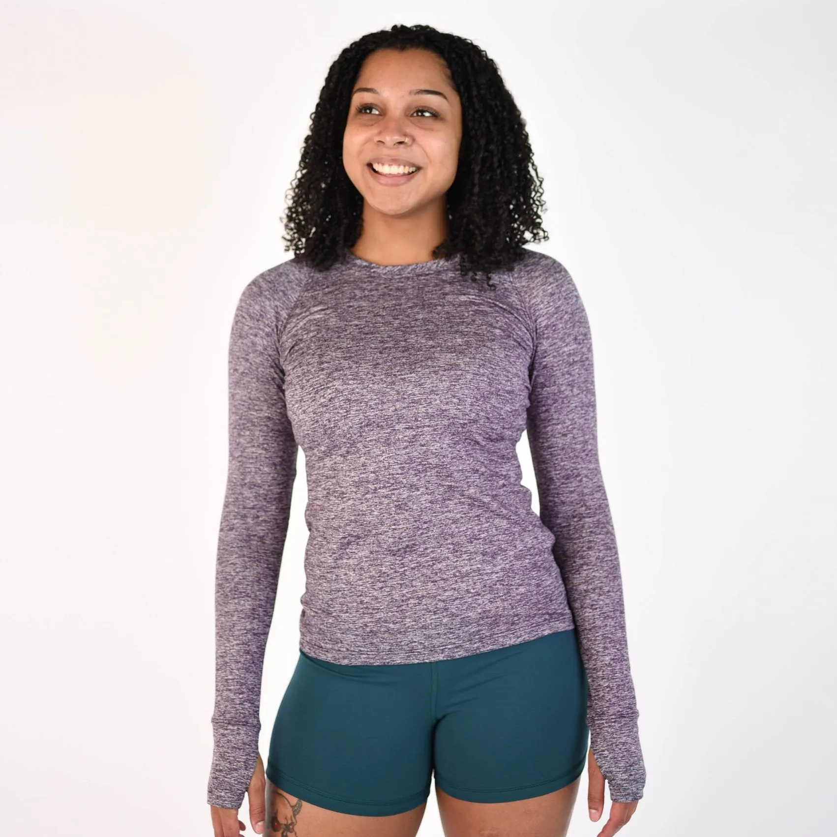 FLEO Foundation Long Sleeve - Eggplant