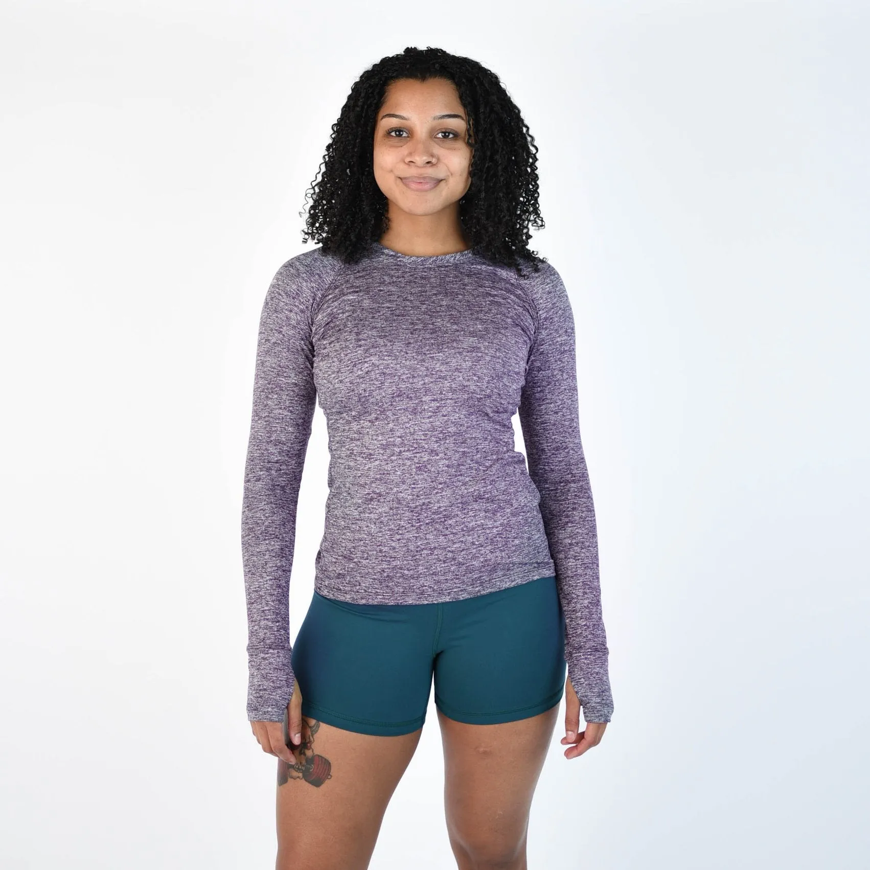 FLEO Foundation Long Sleeve - Eggplant