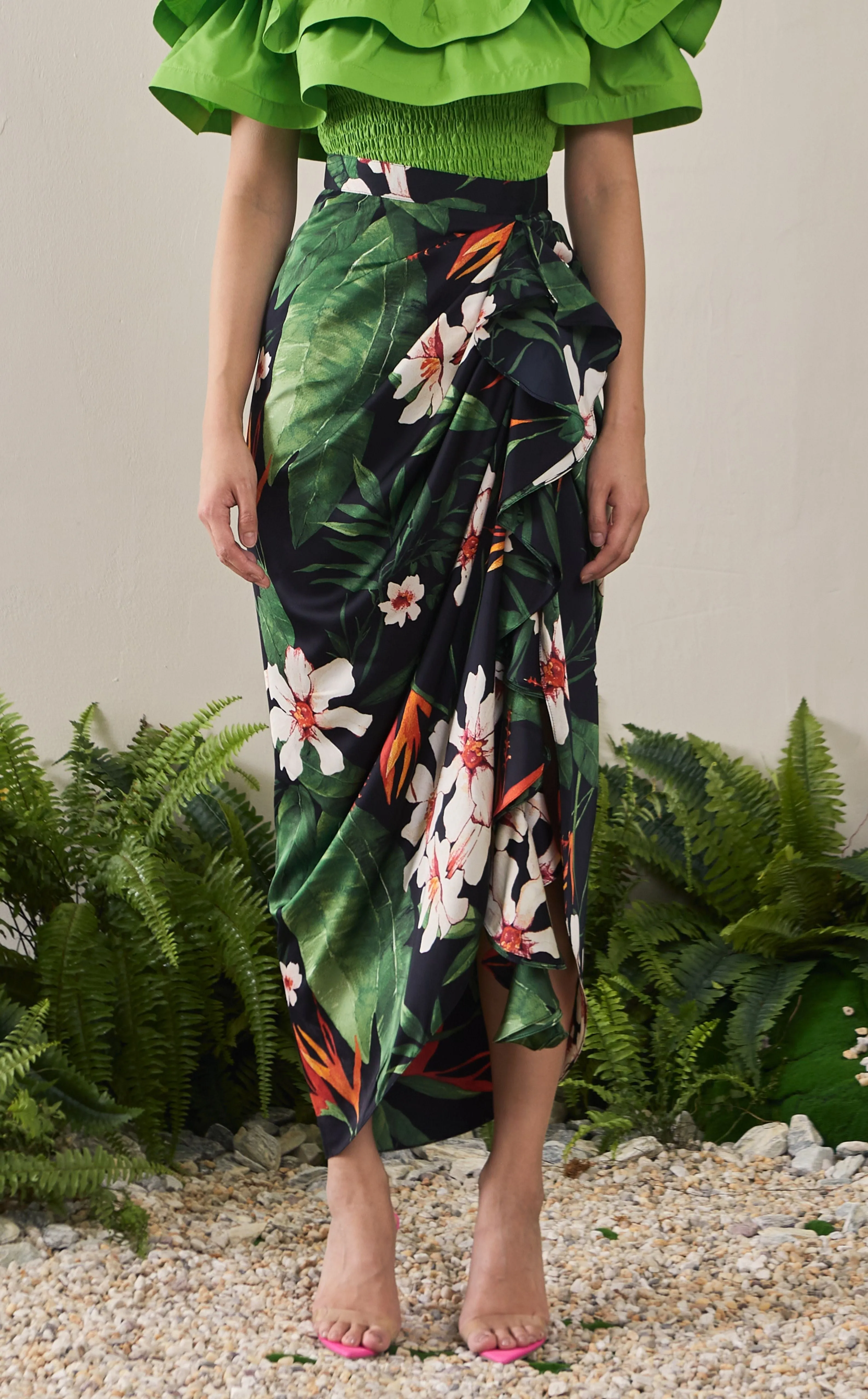 FLORA SKIRT - BOTANICAL FOREST