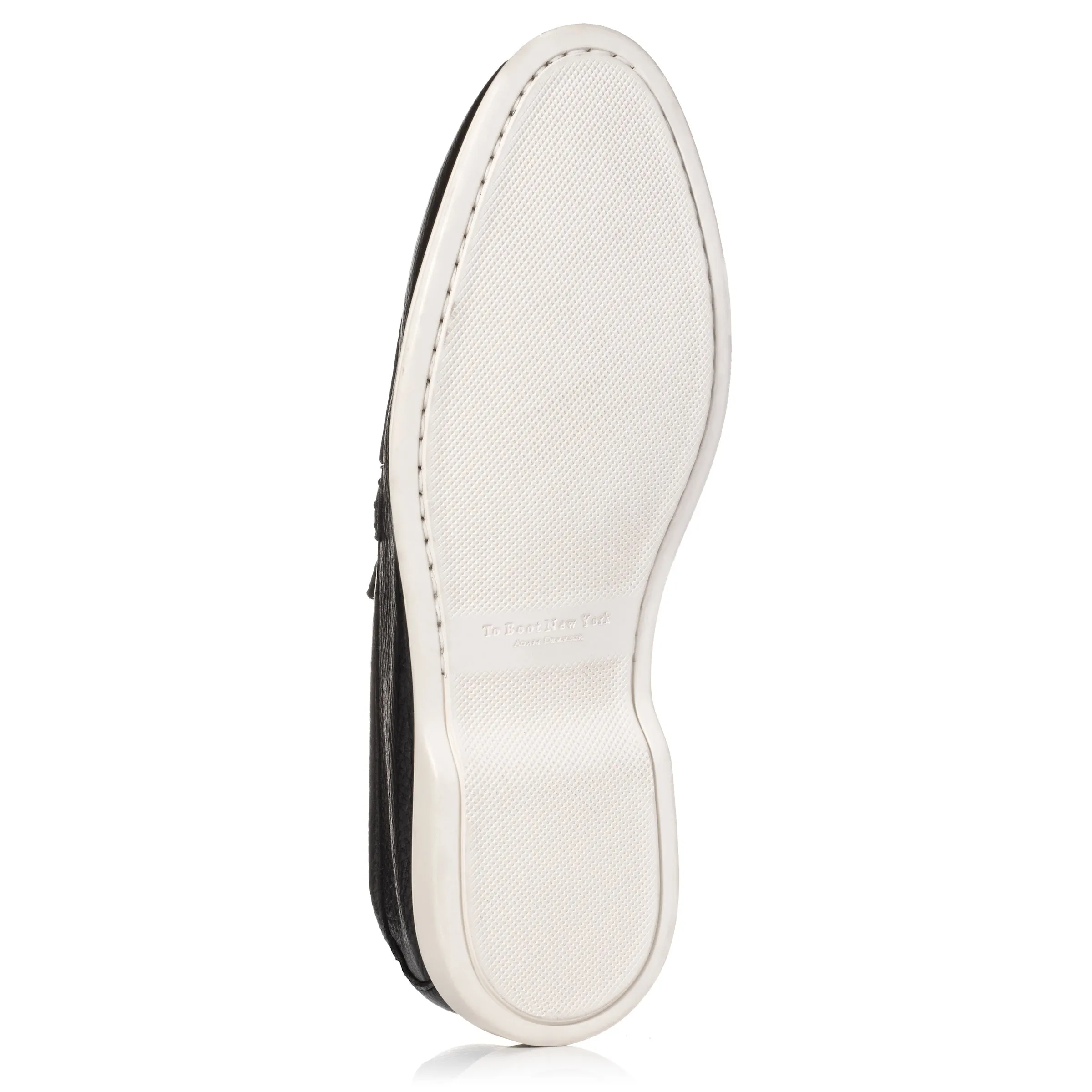 Forza Black Deerskin Slip On