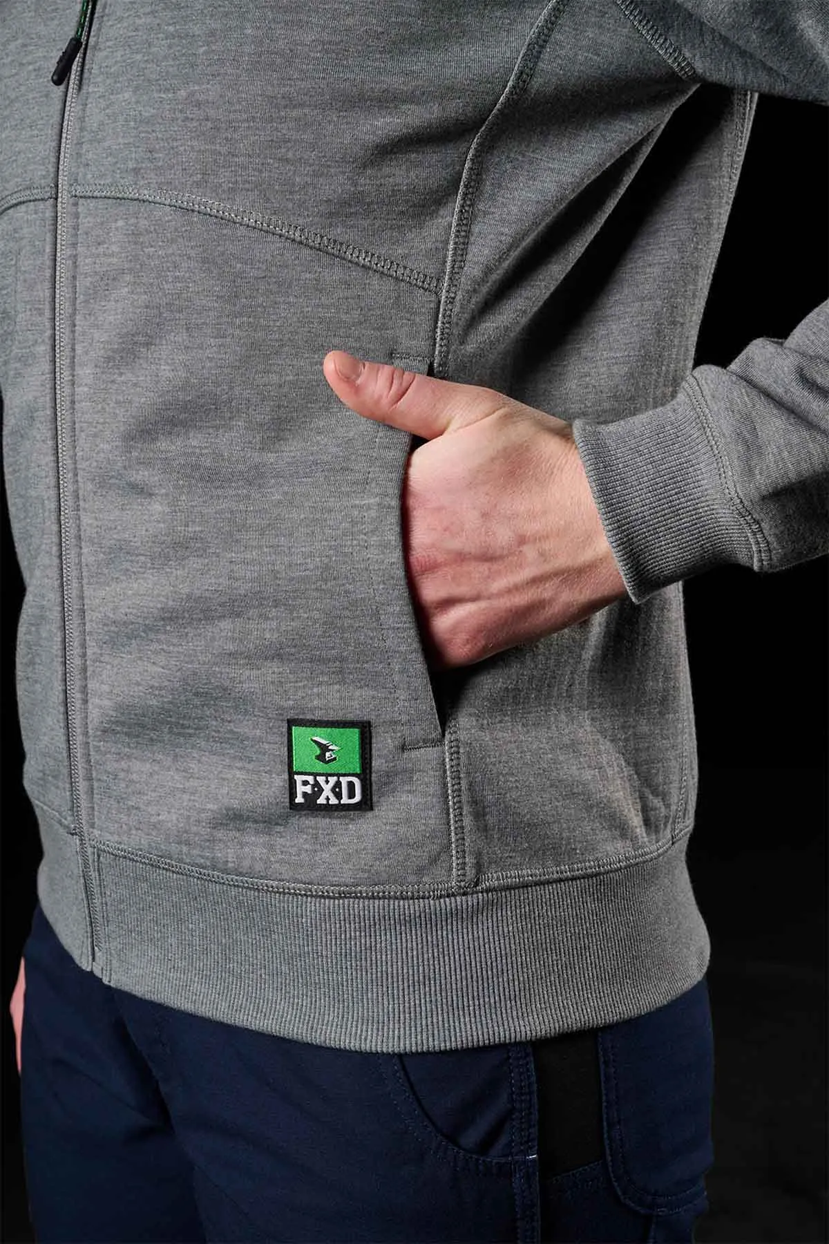 FXD Workwear 3layer Bonded Membrane Fleece Hoodie (WF3W)