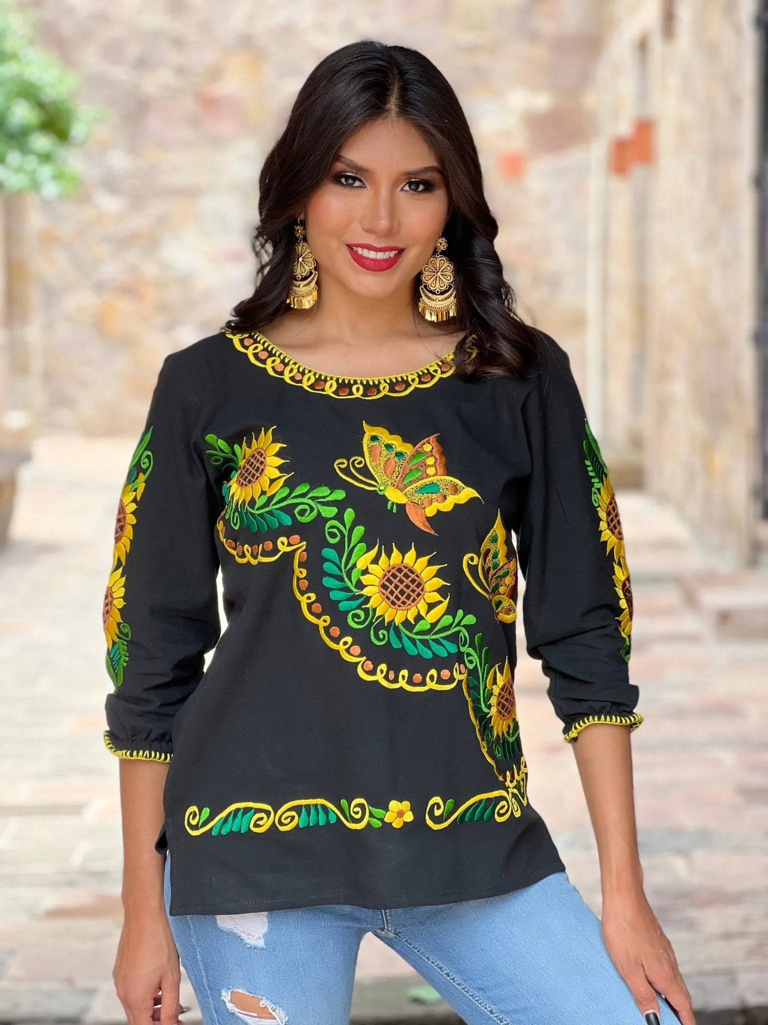 Girasol Mariposa Blouse