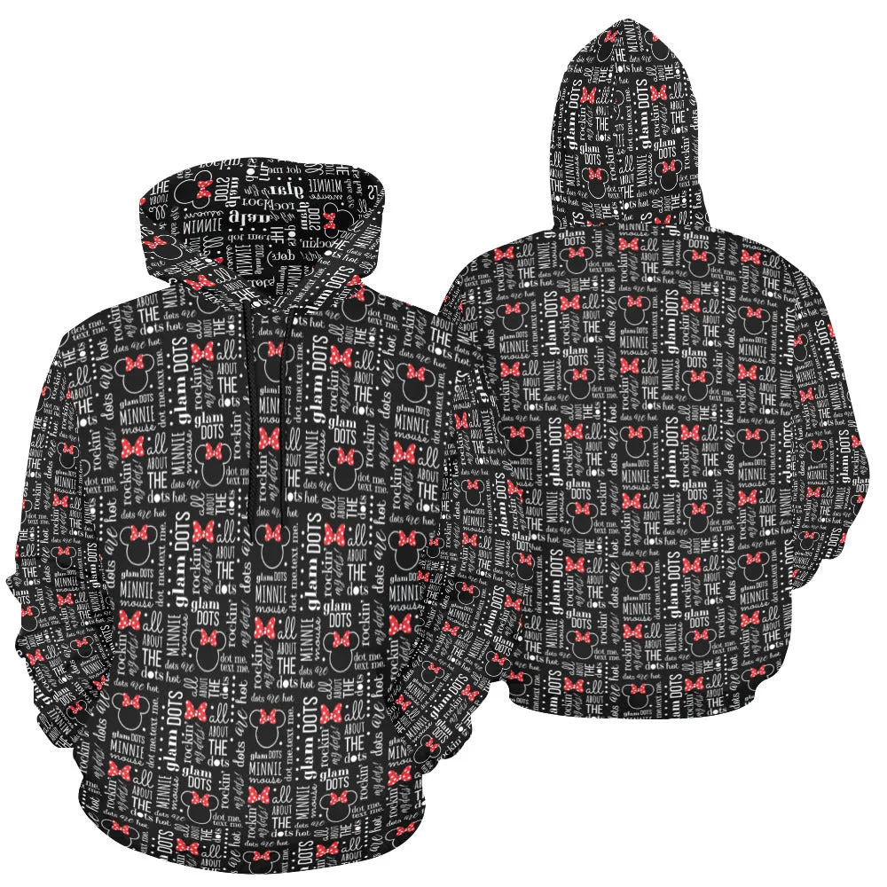 Glam Dots Hoodie for Women