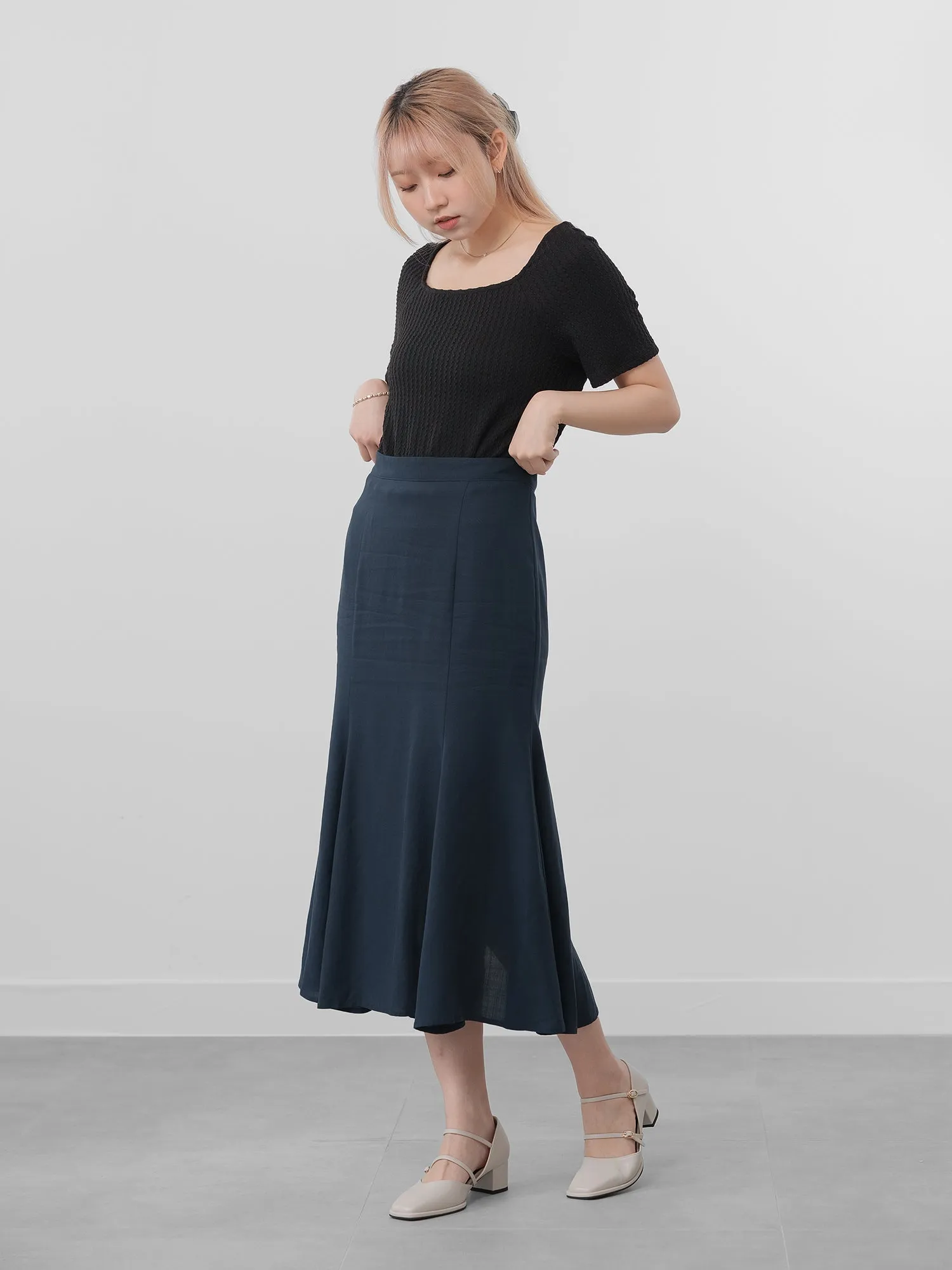 Gwen Mermaid Midi Skirt