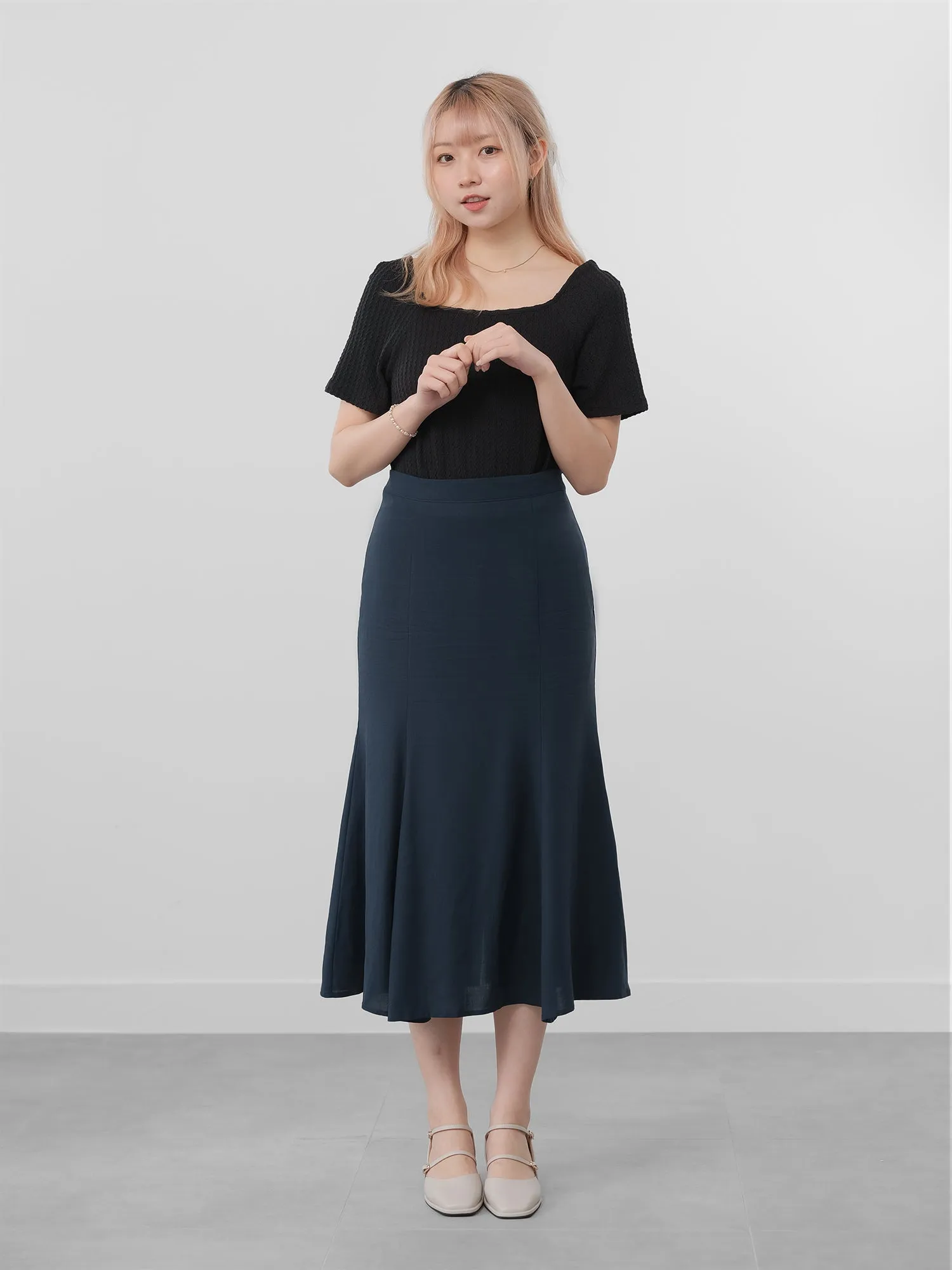 Gwen Mermaid Midi Skirt