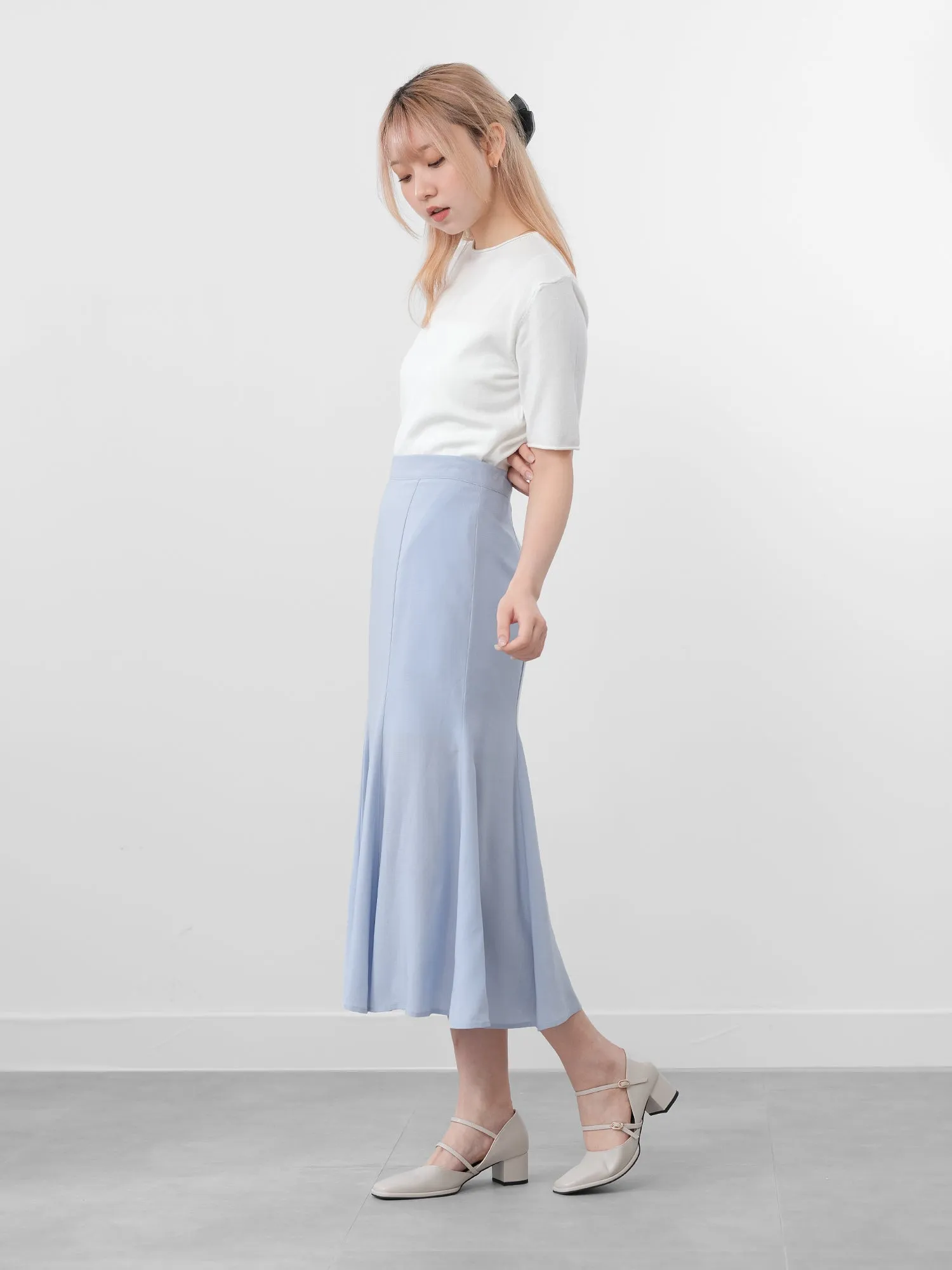 Gwen Mermaid Midi Skirt