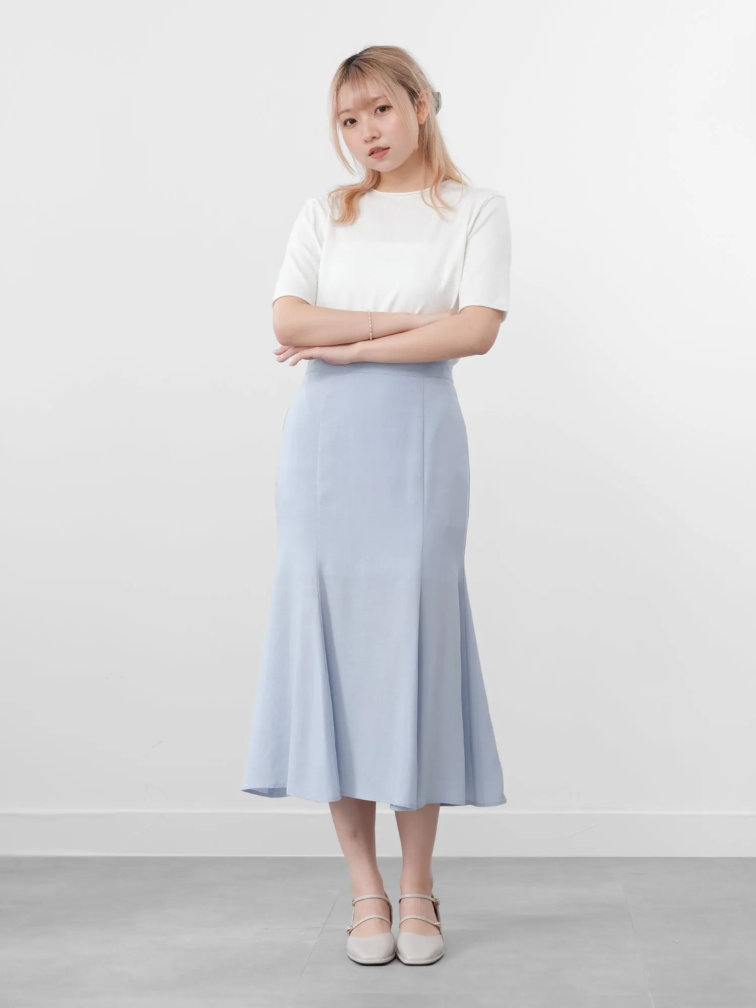 Gwen Mermaid Midi Skirt