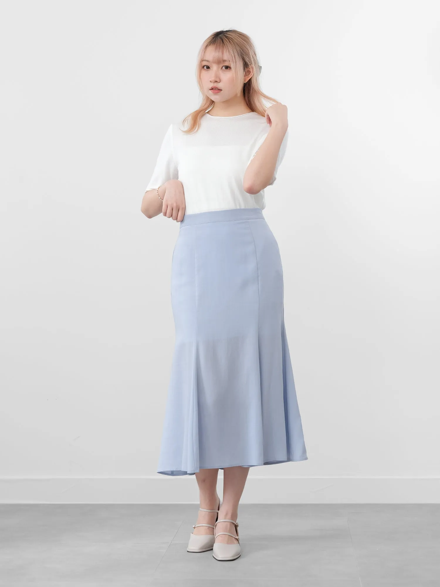 Gwen Mermaid Midi Skirt