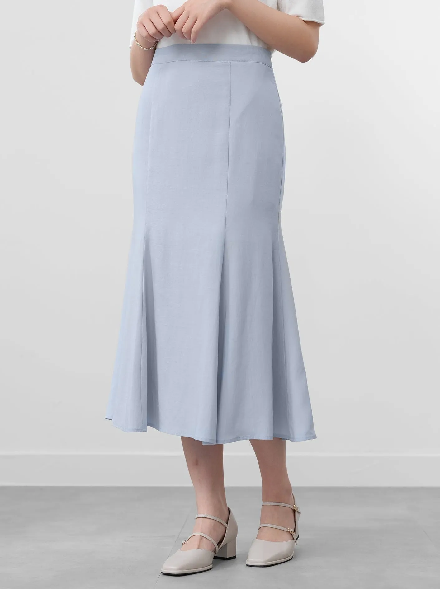 Gwen Mermaid Midi Skirt