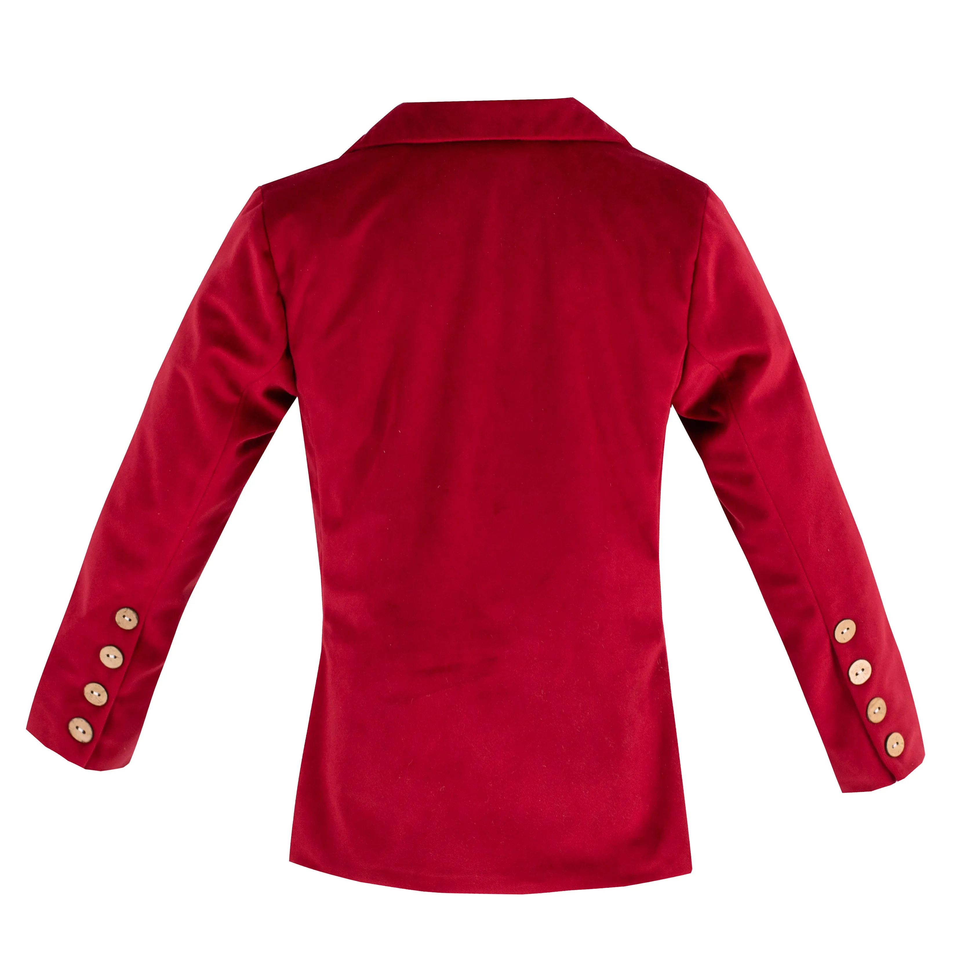 Hayden Boy Blazer - Red Velvet