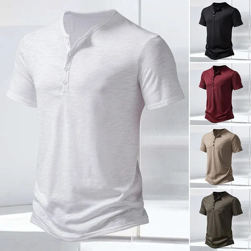 HENLEY SHORT SLEEVE SHIRT