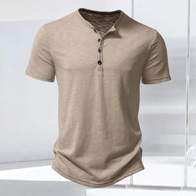 HENLEY SHORT SLEEVE SHIRT