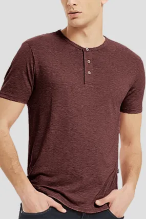 Henley Short Sleeve T-Shirt