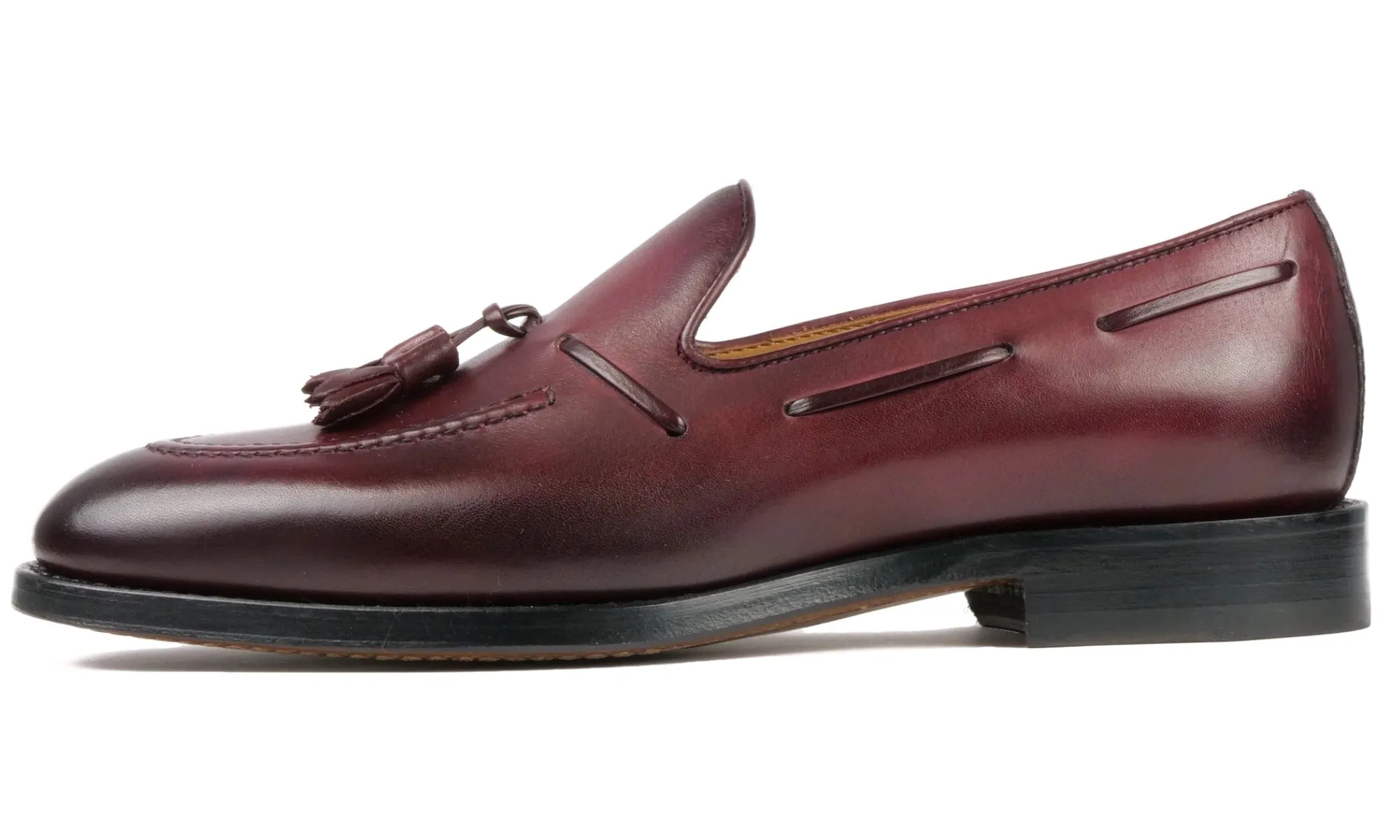 Henley Tassel Loafer Oxblood