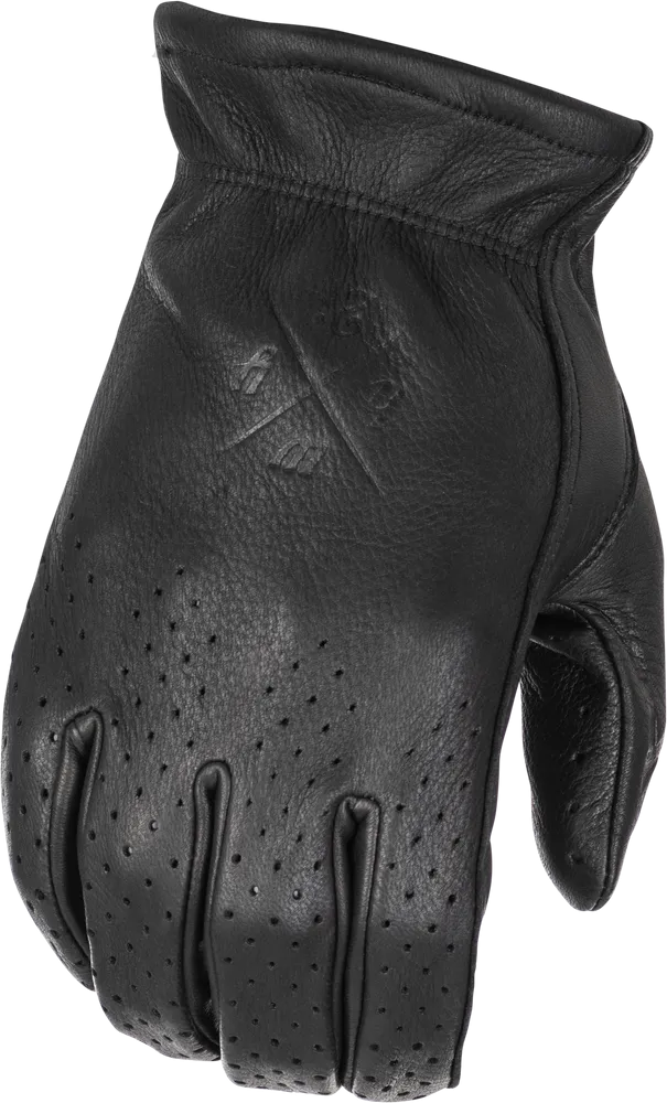 Highway 21 Louie Perforated Motorcycle Riding Gloves