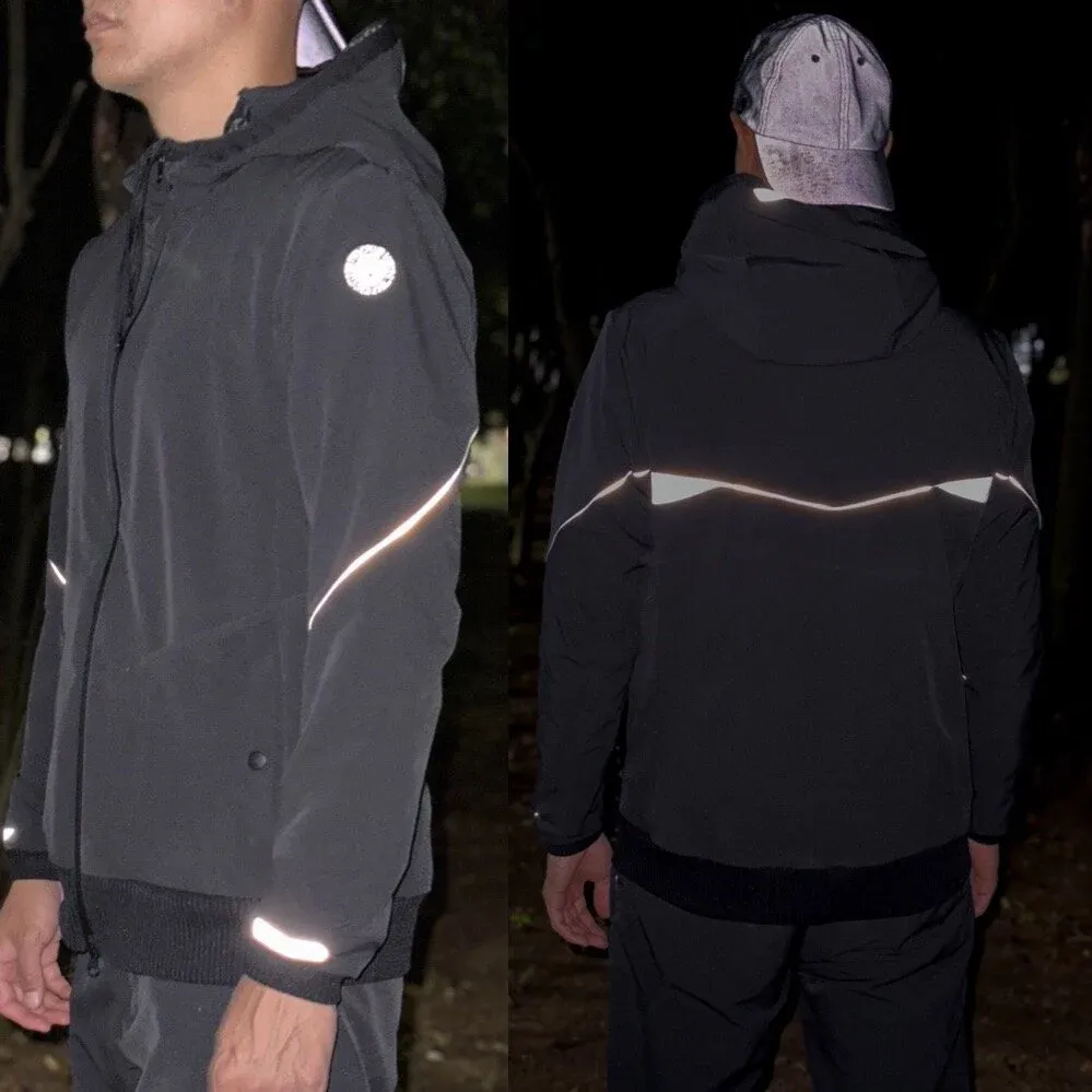 HOMI TheHood Tech Hoodie - fully zipped hoodie