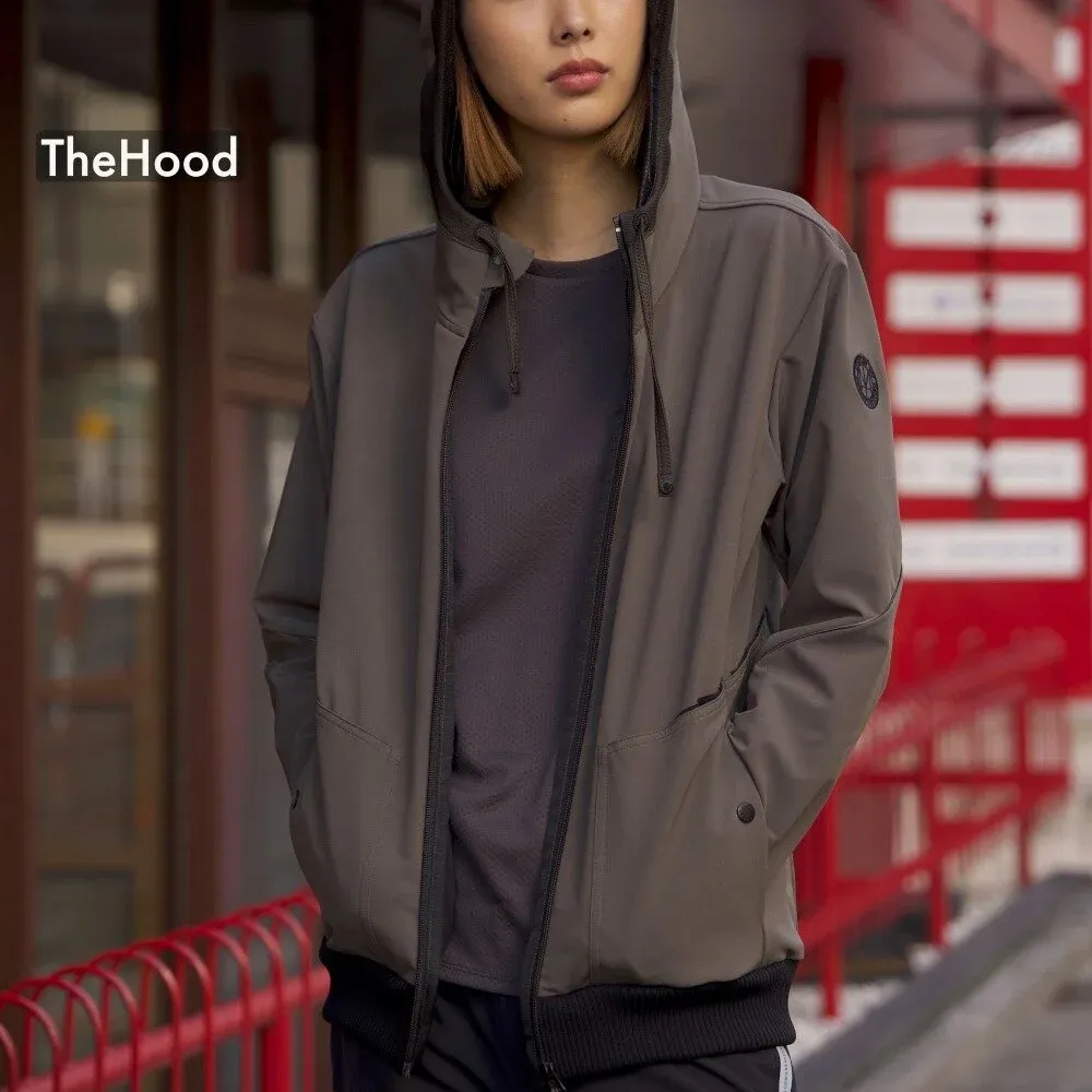 HOMI TheHood Tech Hoodie - fully zipped hoodie