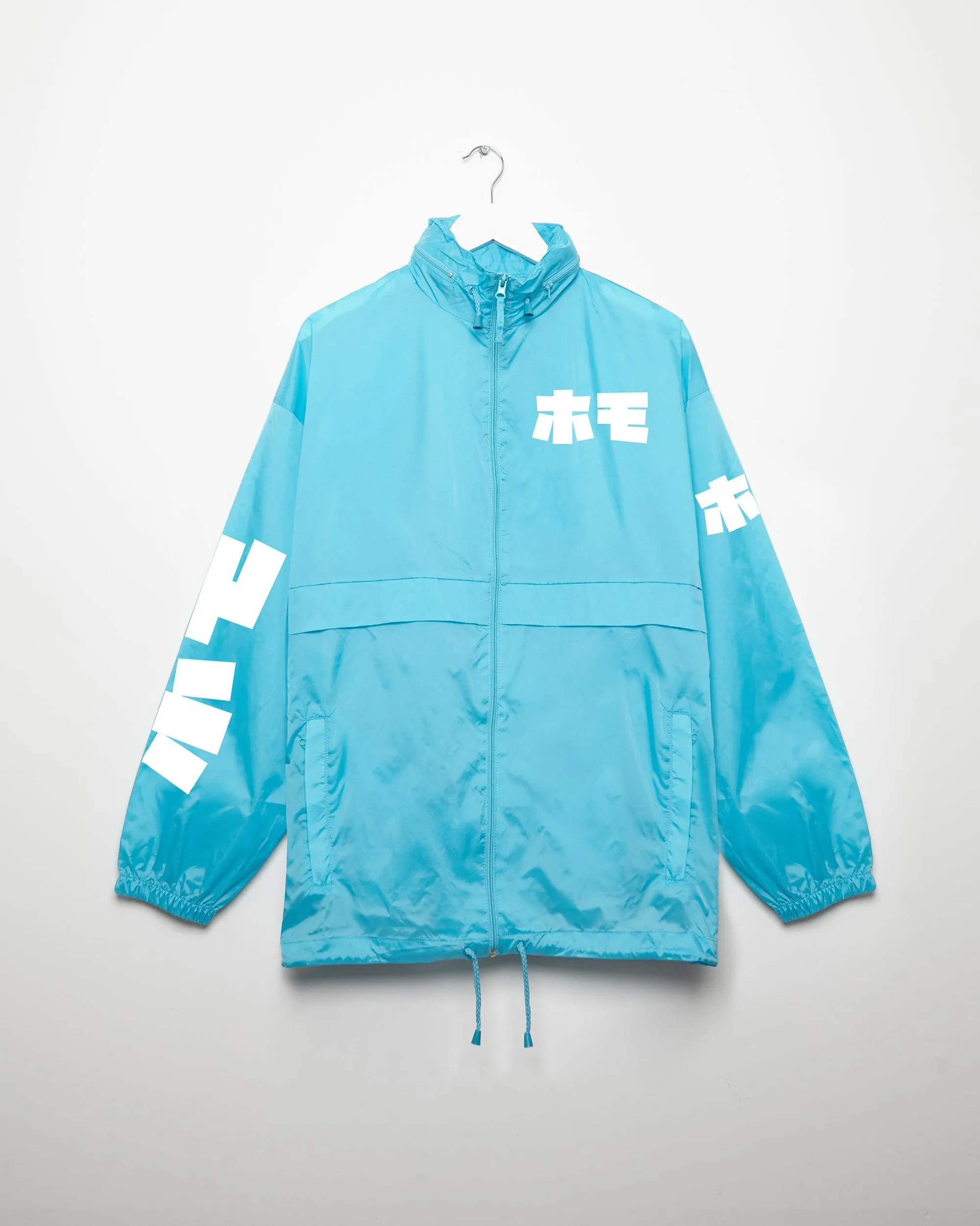 Japanese HOMO Atoll Blue- windbreaker jacket