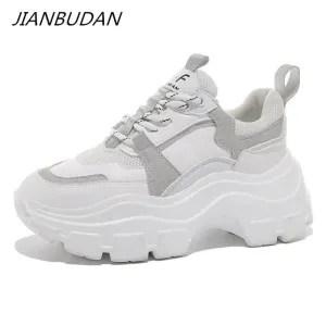 JIANBUDAN Sneakers with High Sole