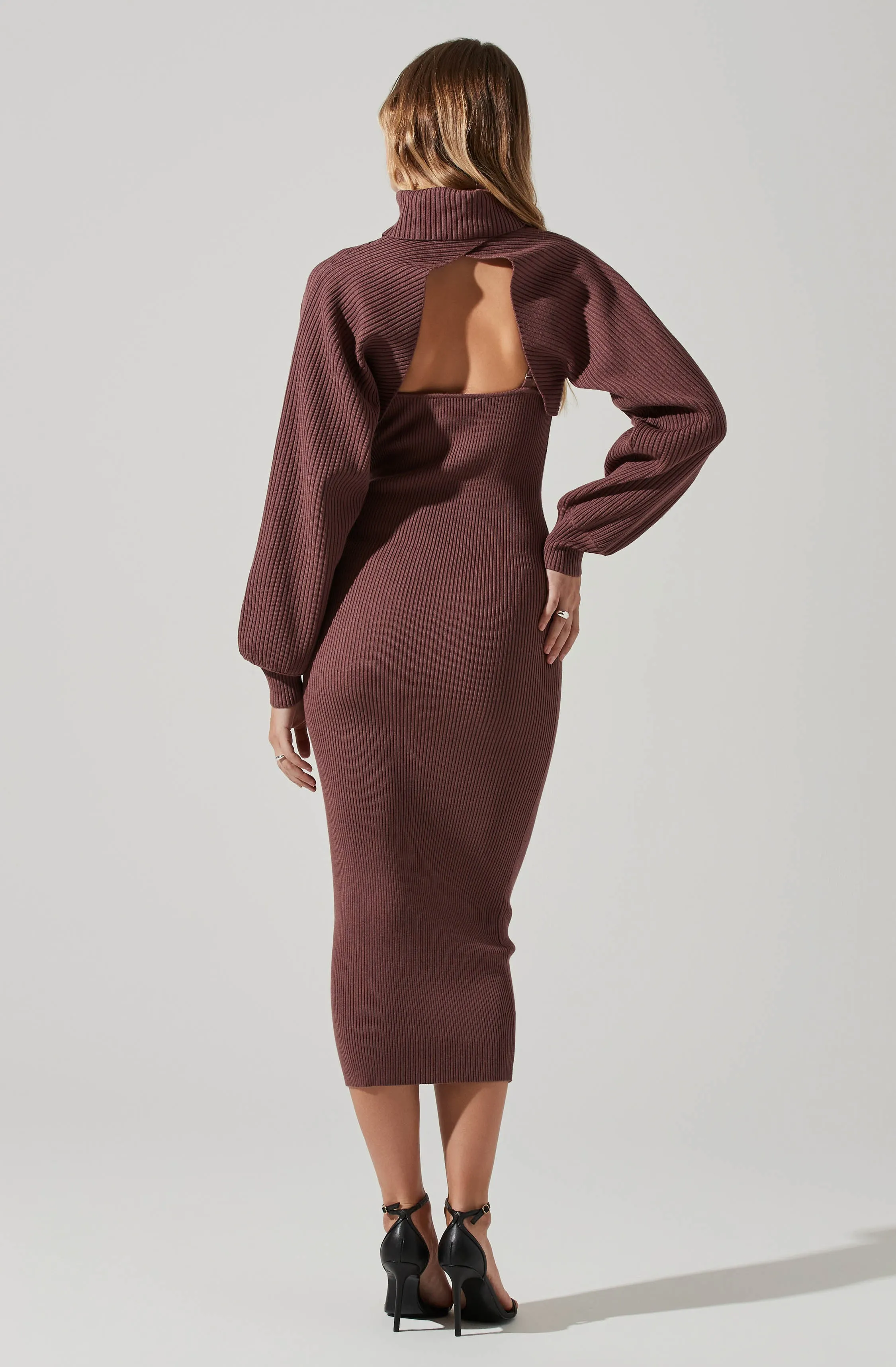 Jodie Bolero Midi Sweater Dress