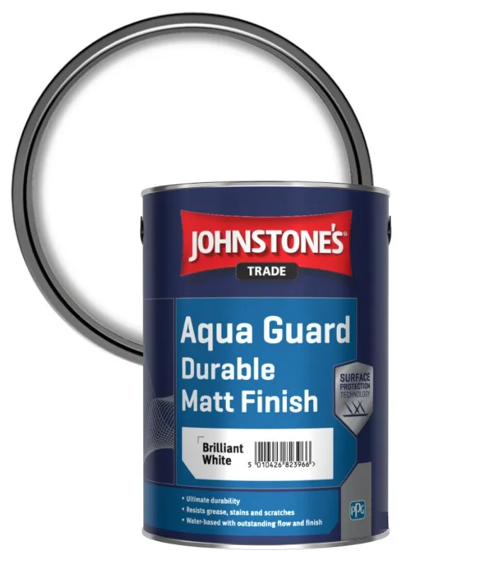 Johnstone's Trade Aqua Guard Matt - Brilliant White