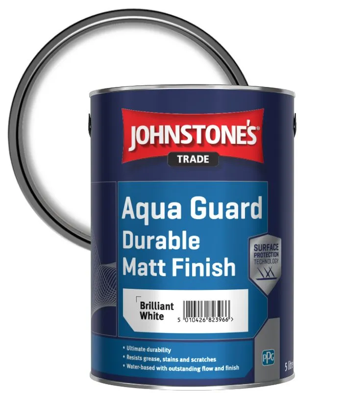 Johnstone's Trade Aqua Guard Matt - Brilliant White