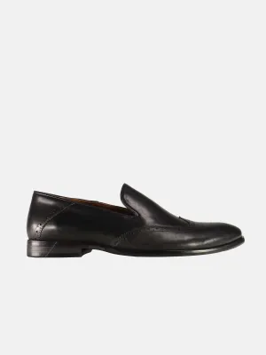 Josef Seibel Slip On Formal Black Leather Shoes