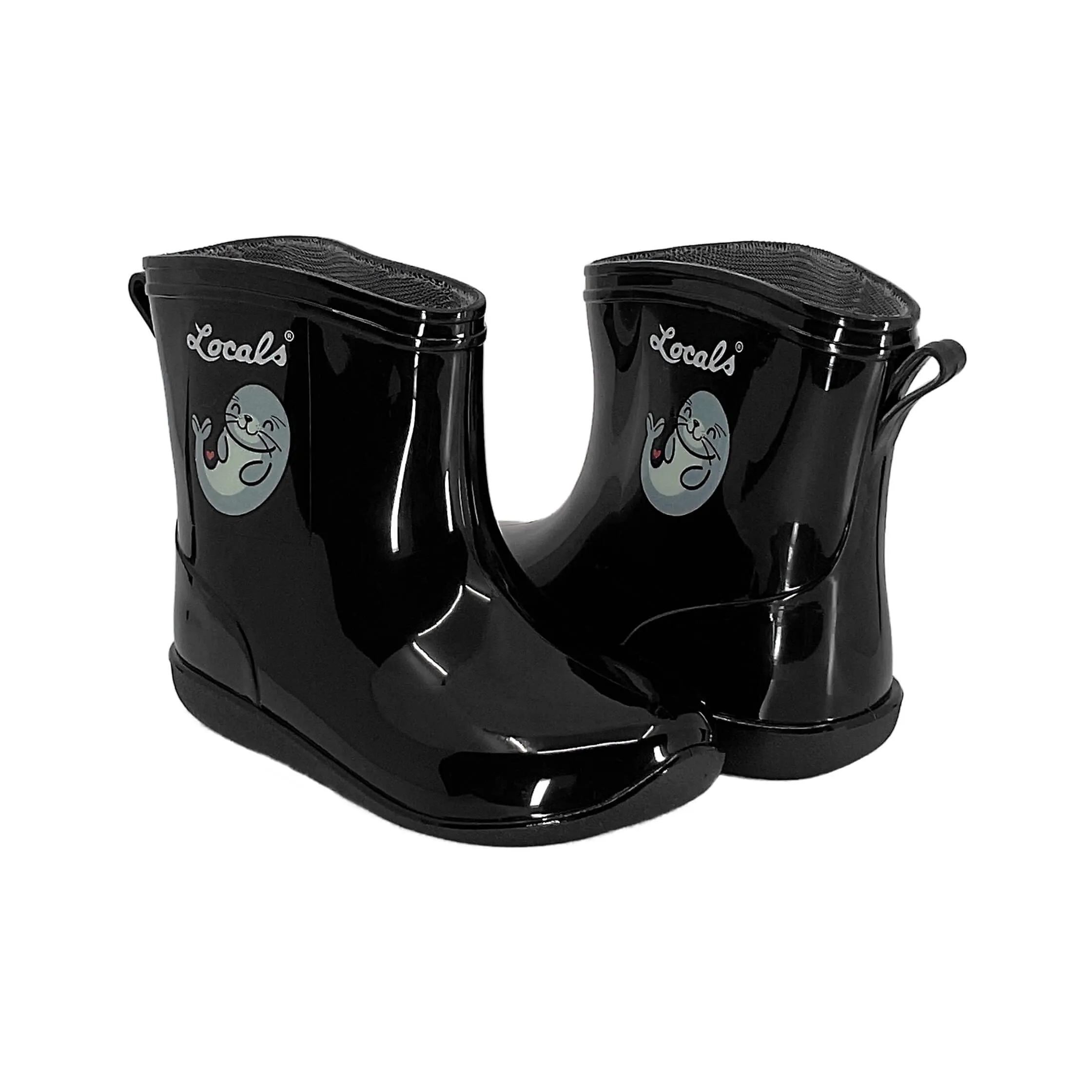 Kids Rain Boots - Black