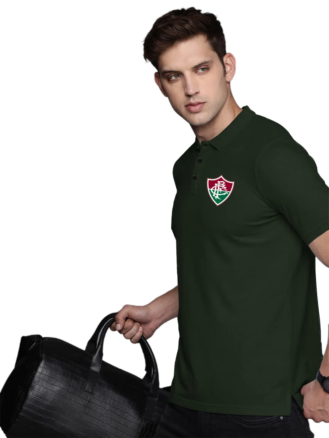 Lazychunks Printed Polo Collar T-shirt For Men All Colours