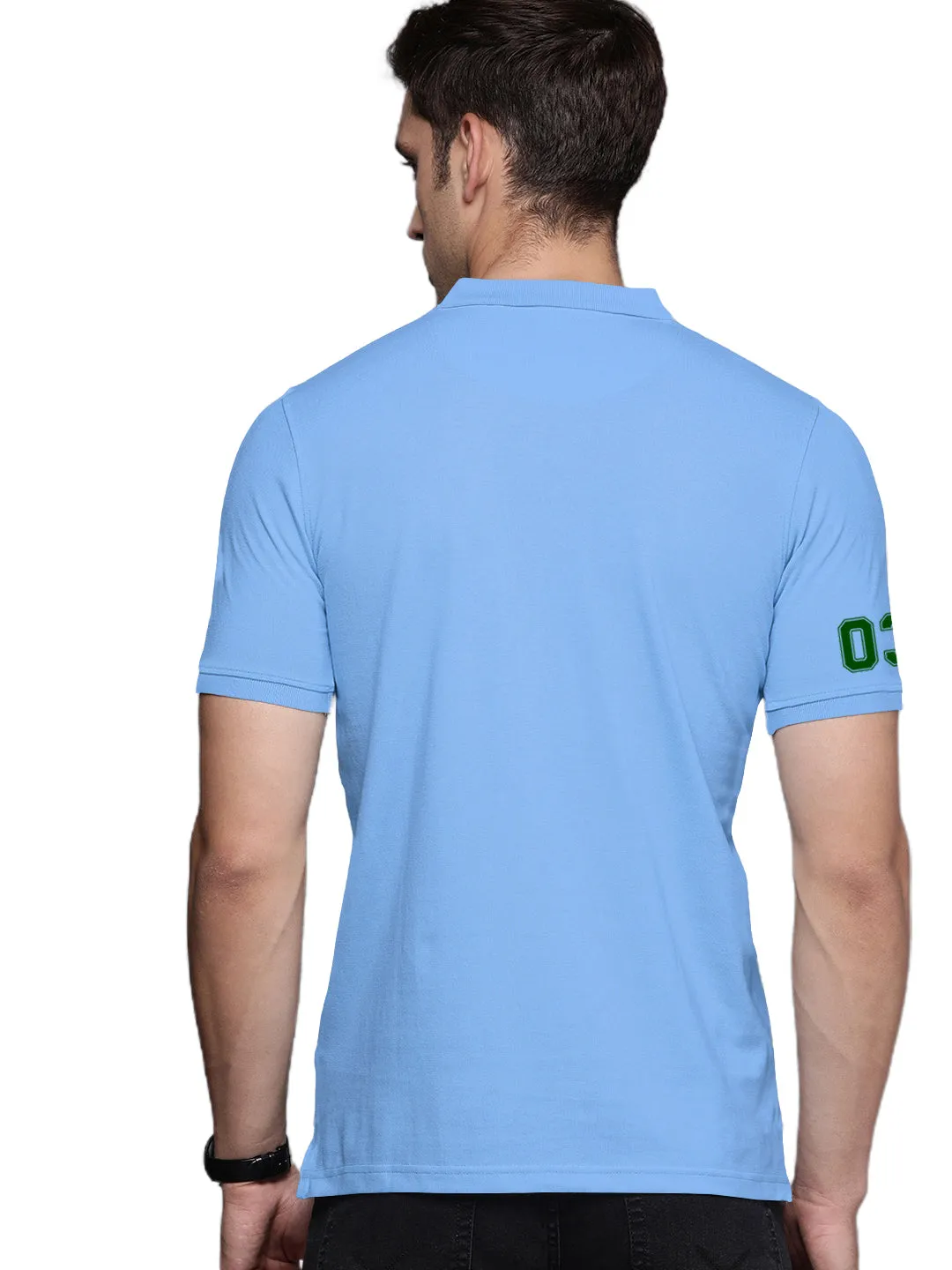 Lazychunks Printed Polo Collar T-shirt For Men All Colours