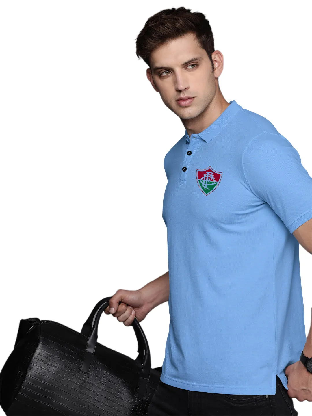 Lazychunks Printed Polo Collar T-shirt For Men All Colours