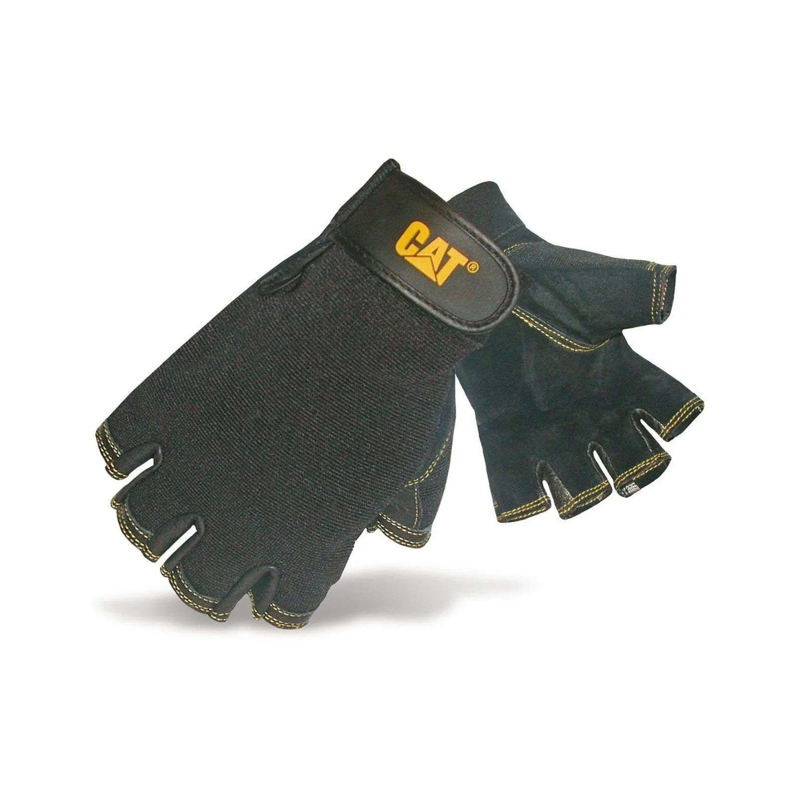 Leather Fingerless Gloves