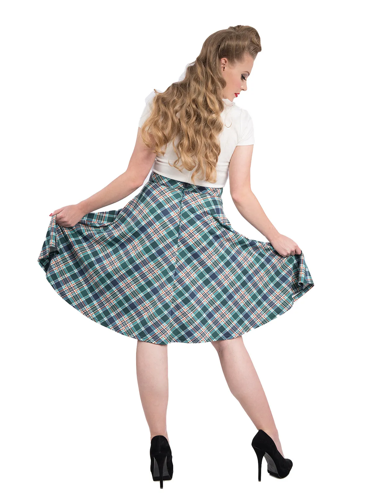 Leona Plaid Thrills Skirt