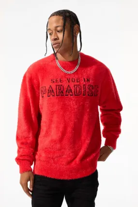 Lexington Crewneck Sweater (Red)