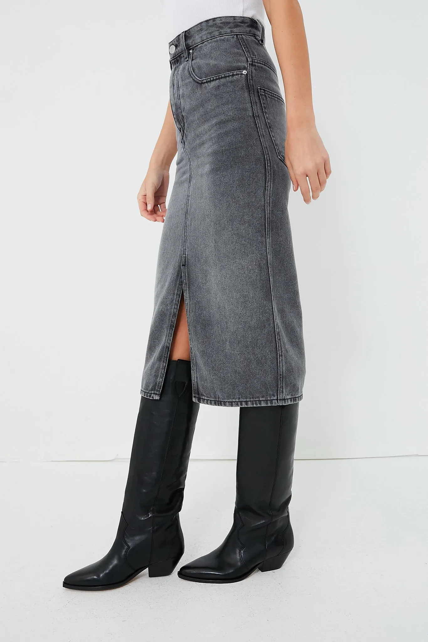 Light Grey Tilauria Skirt