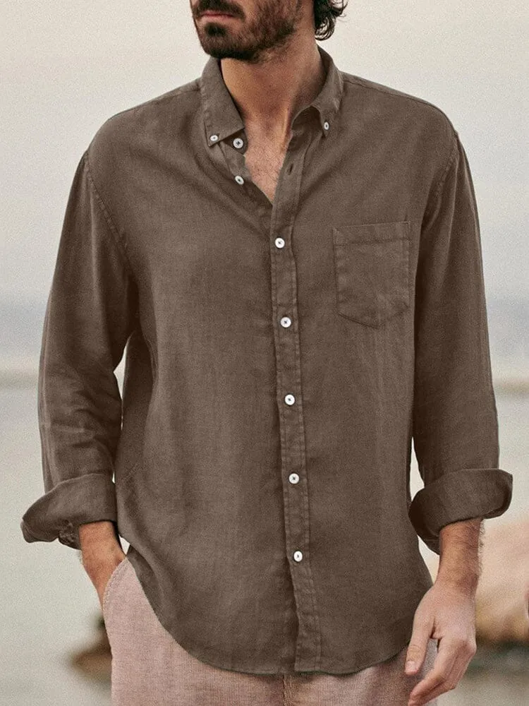 Long Sleeves Shirt With Botton