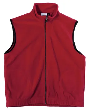 LOVE USA APPAREL Men's 100% Polyester Anti-Pilling Micro Fleece Full Zip Vest