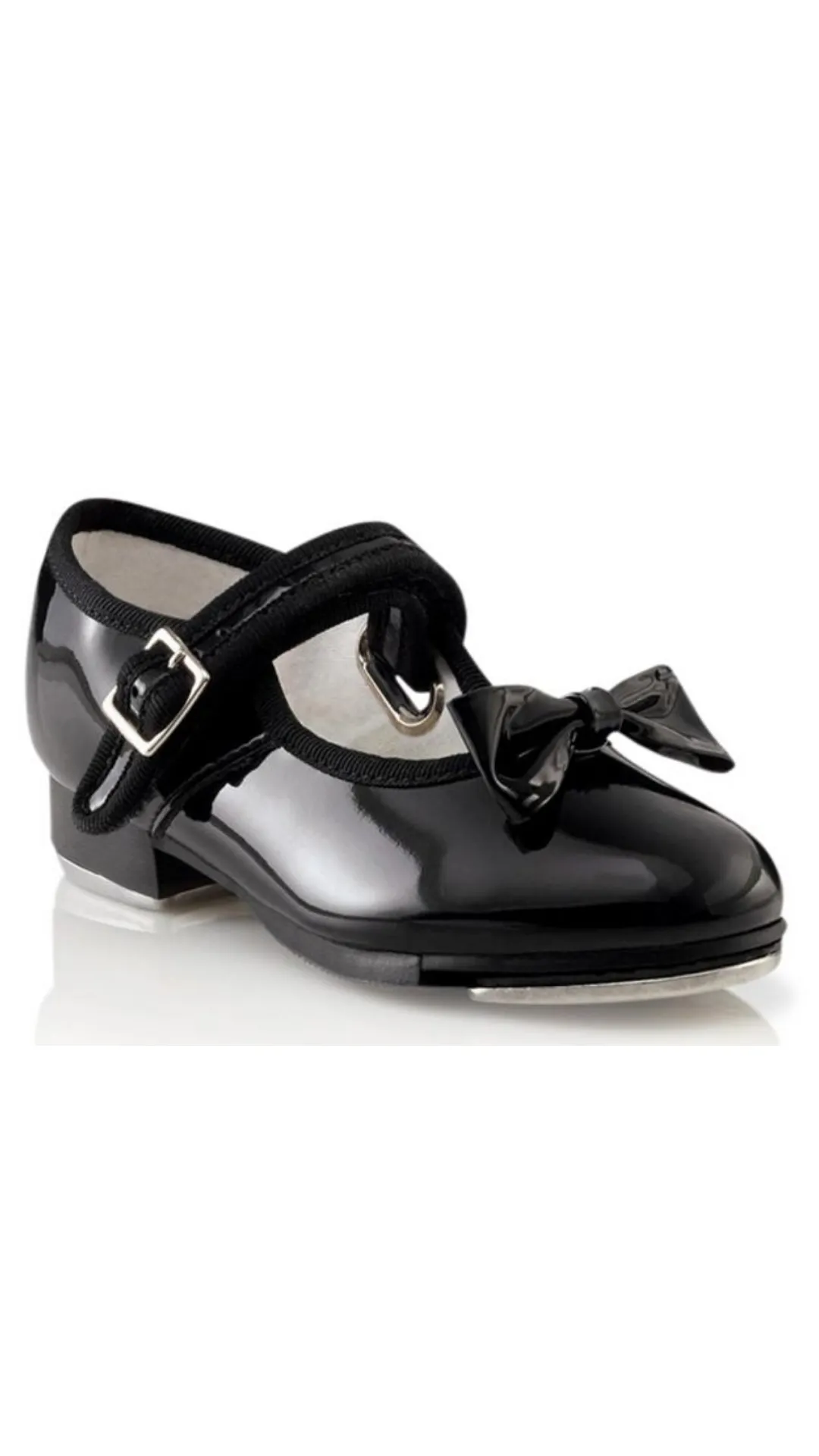 Mary Jane Tap Shoe 3800T/C-Child (Patent Black)