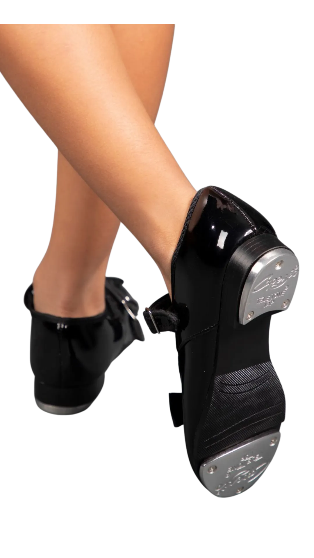 Mary Jane Tap Shoe 3800T/C-Child (Patent Black)