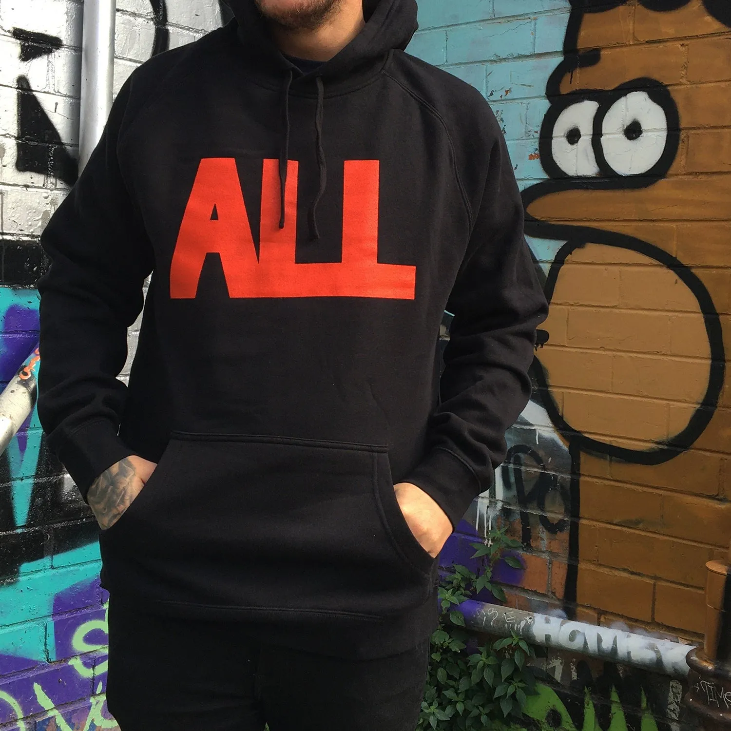 Mass Nerder Pullover Hoodie (Black)