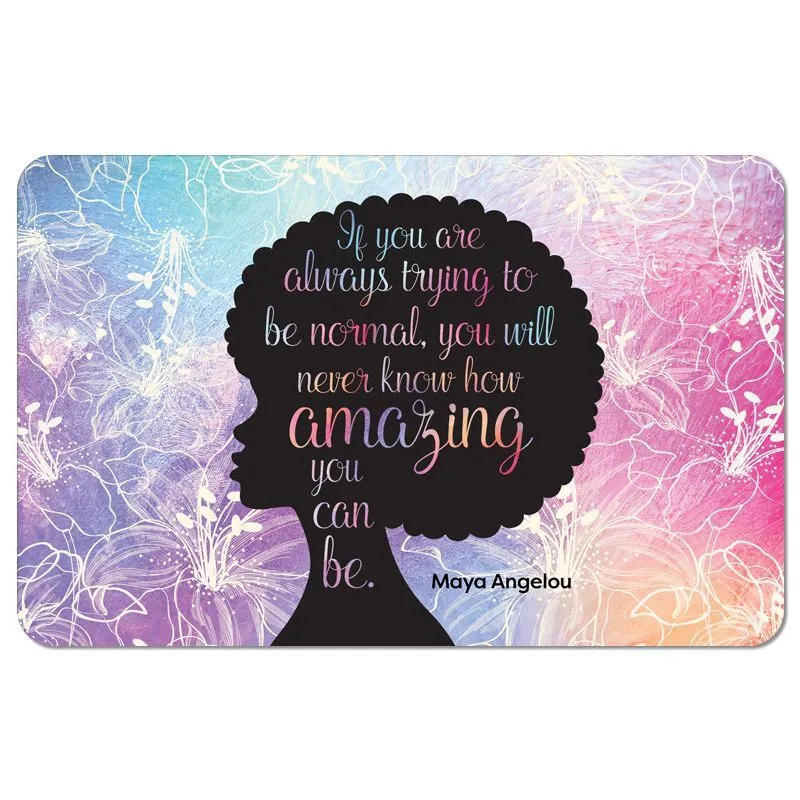 MAYA ANGELOU AMAZING MAT