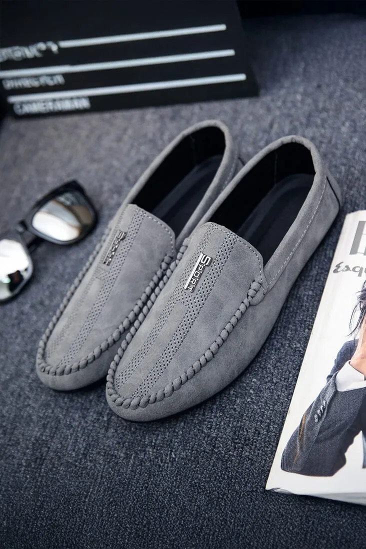 Men's Classic Suede Loafers