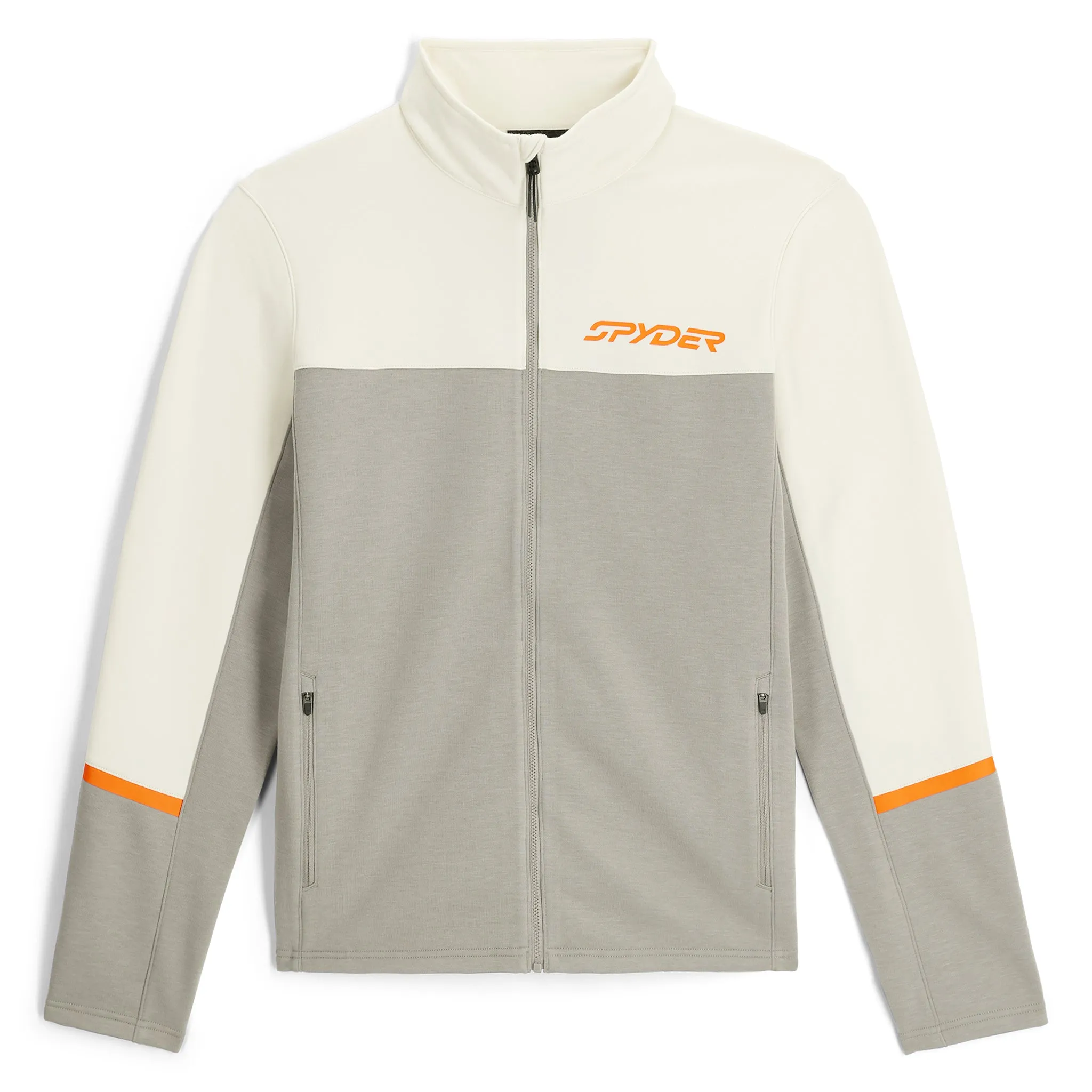 Mens Speed Fleece Full Zip - Concrete