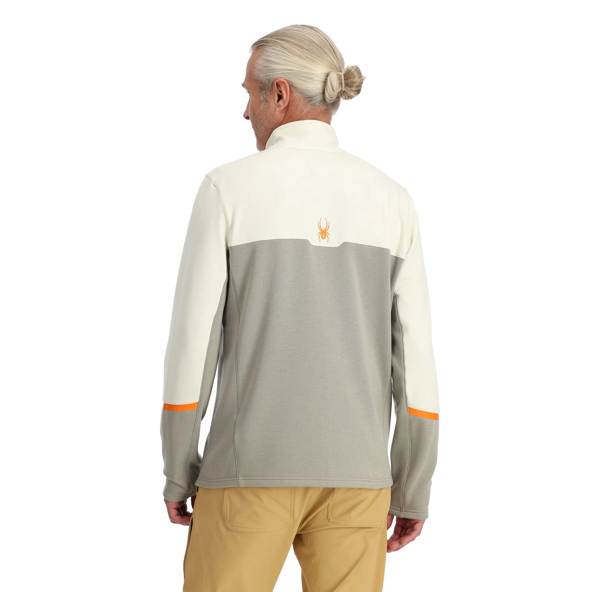 Mens Speed Fleece Full Zip - Concrete