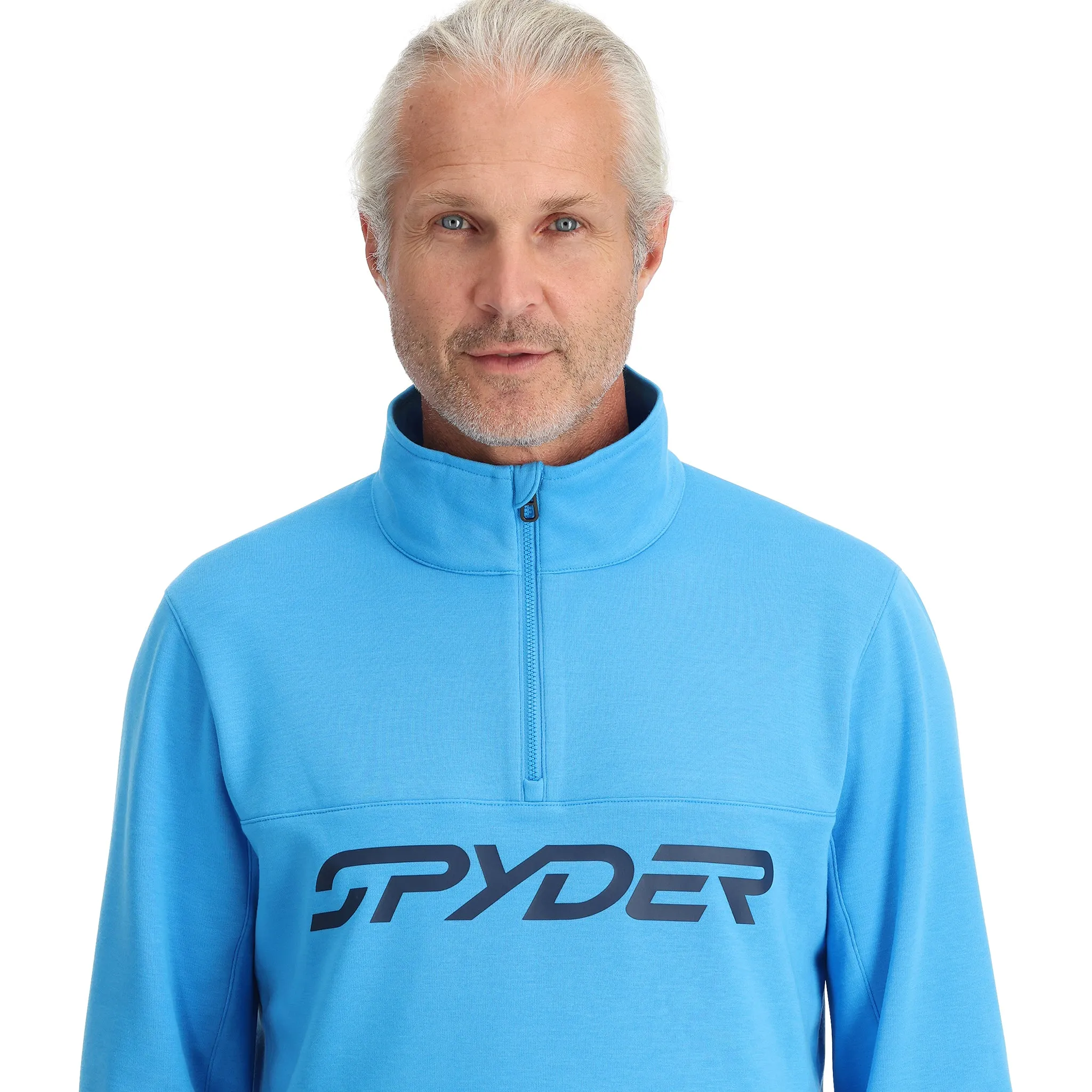 Mens Speed Fleece Half Zip - Aether Blue