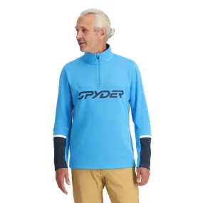 Mens Speed Fleece Half Zip - Aether Blue