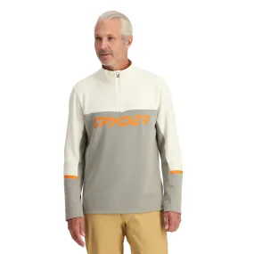 Mens Speed Fleece Half Zip - Concrete