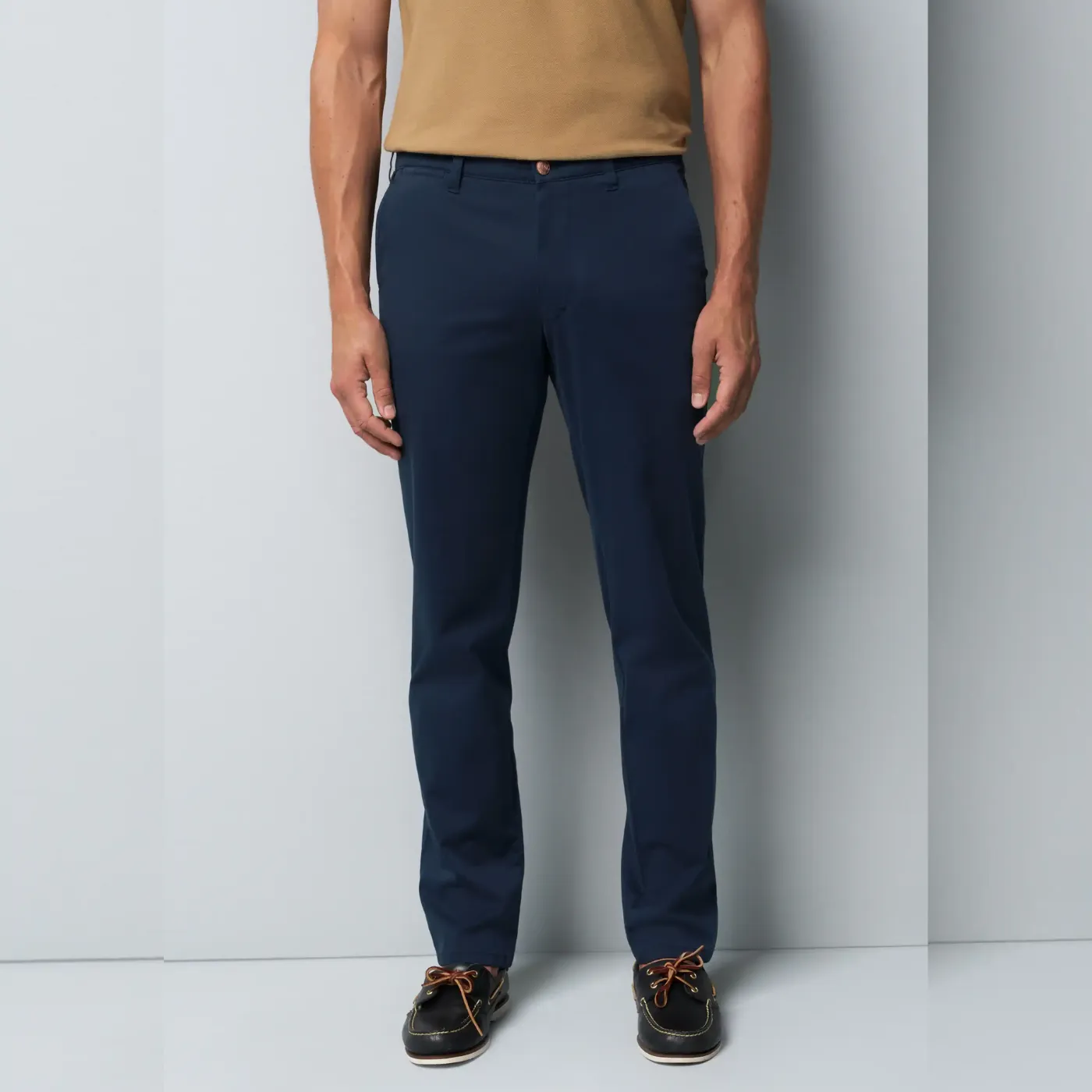 Meyer M5 5 Pocket Chino | Navy / Stone