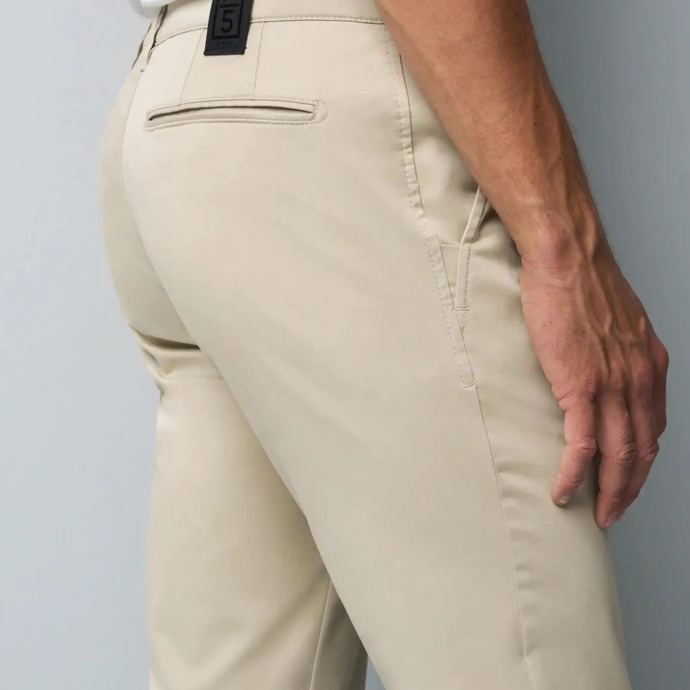 Meyer M5 5 Pocket Chino | Navy / Stone