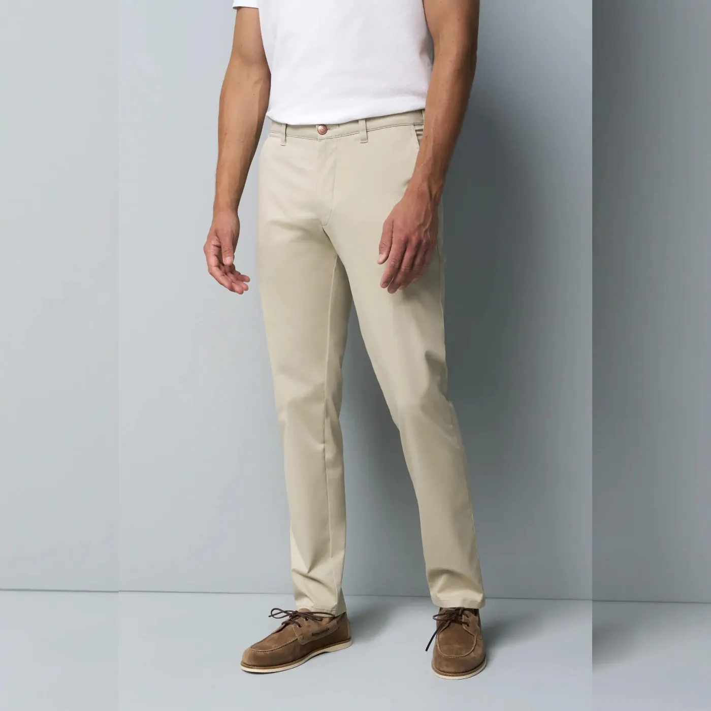 Meyer M5 5 Pocket Chino | Navy / Stone